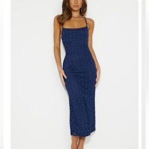 HELLO MOLLY Online love midi dress